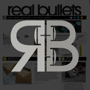 Real Bullets Website Design